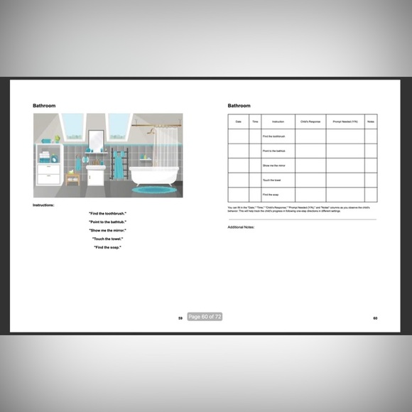 Learning Resource/ workbook: parents, speech therapists, & special edu teachers - Picture 10 of 11